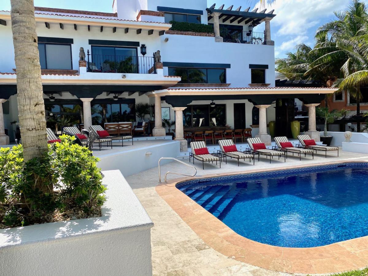 Villa Albatros Oceanfront Luxury Hotelzone كانكون المظهر الخارجي الصورة