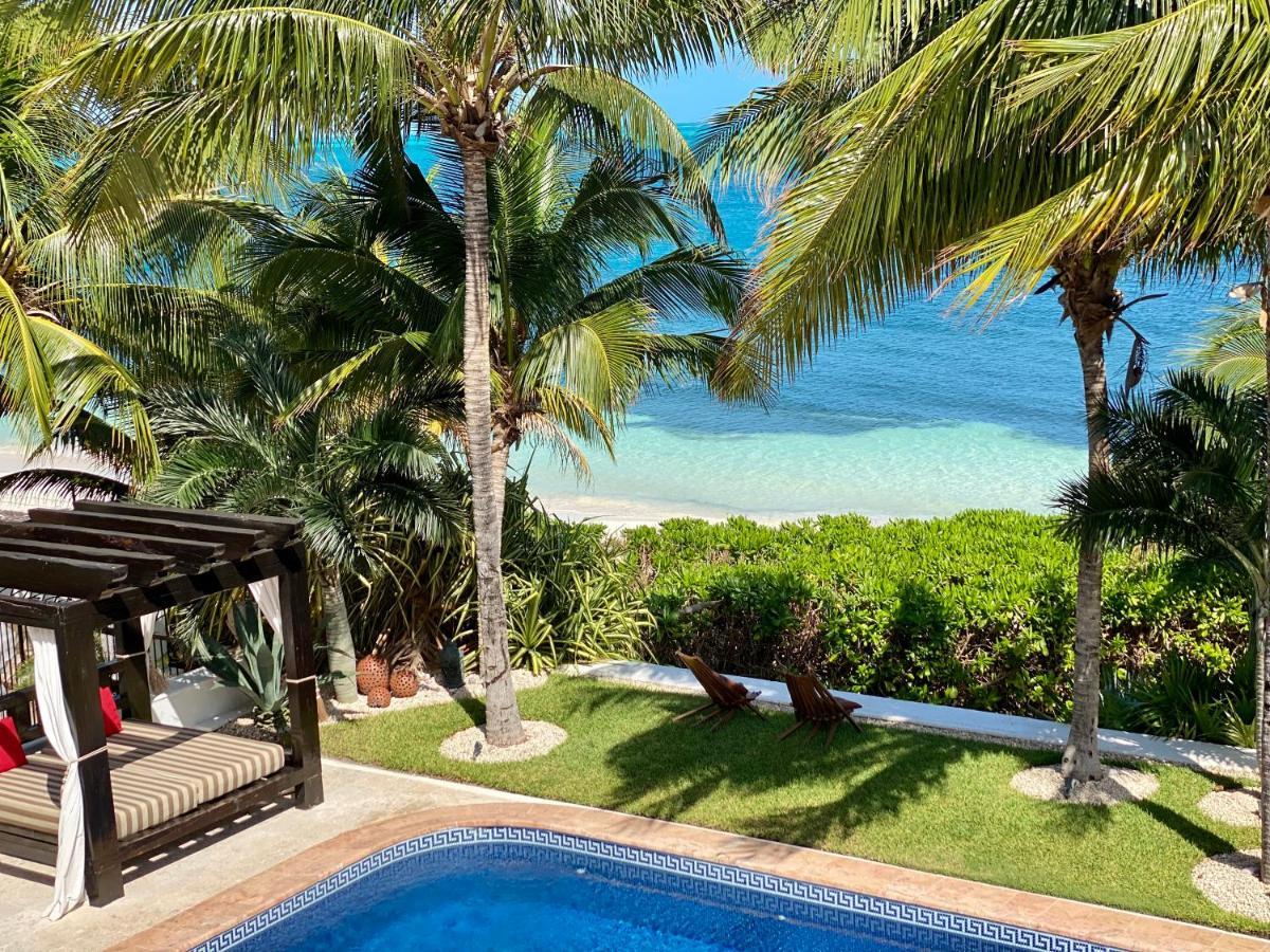 Villa Albatros Oceanfront Luxury Hotelzone كانكون المظهر الخارجي الصورة